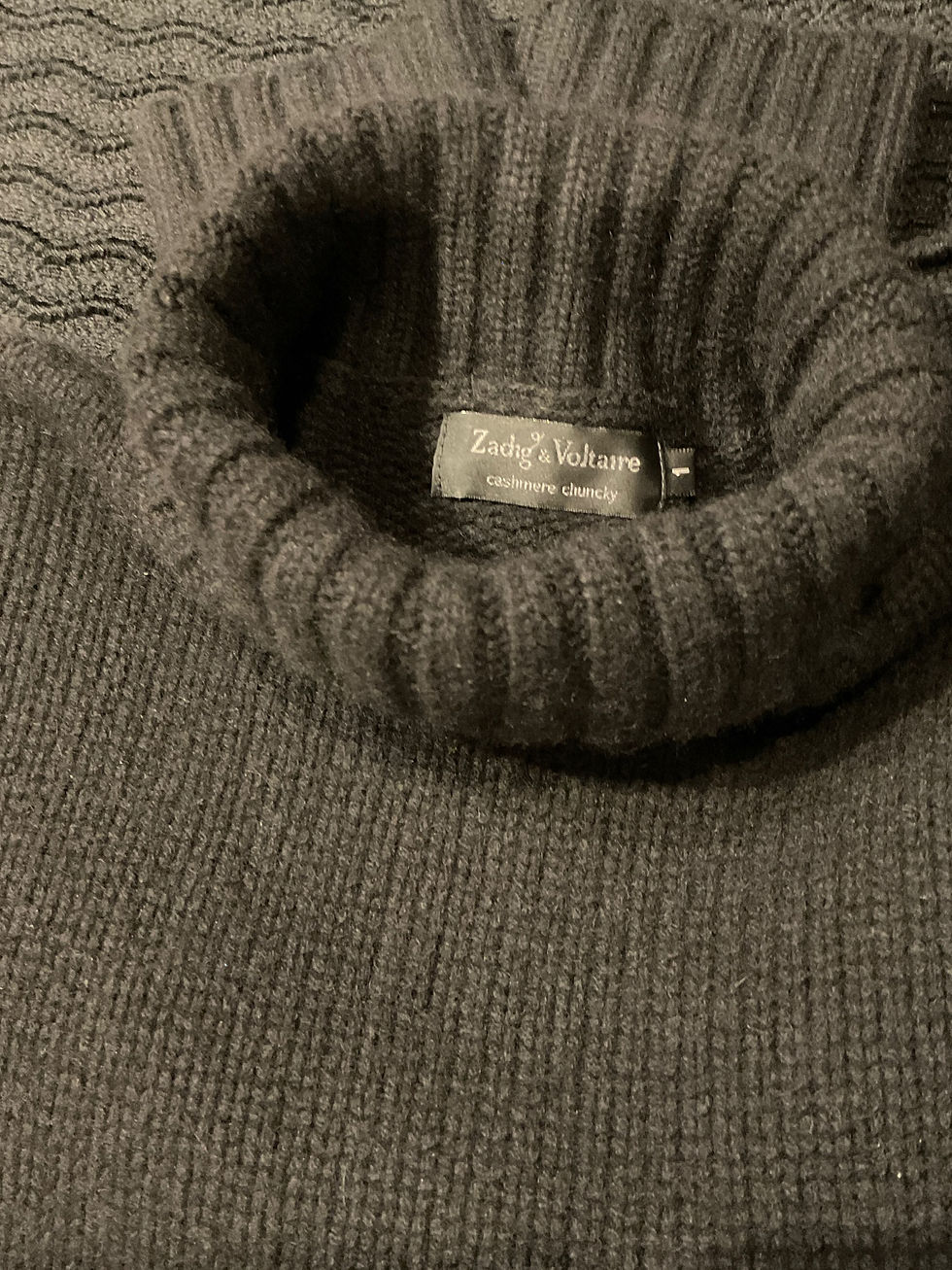 Miniature : ZADIG & VOLTAIRE - Pull 100 % cachemire - S
