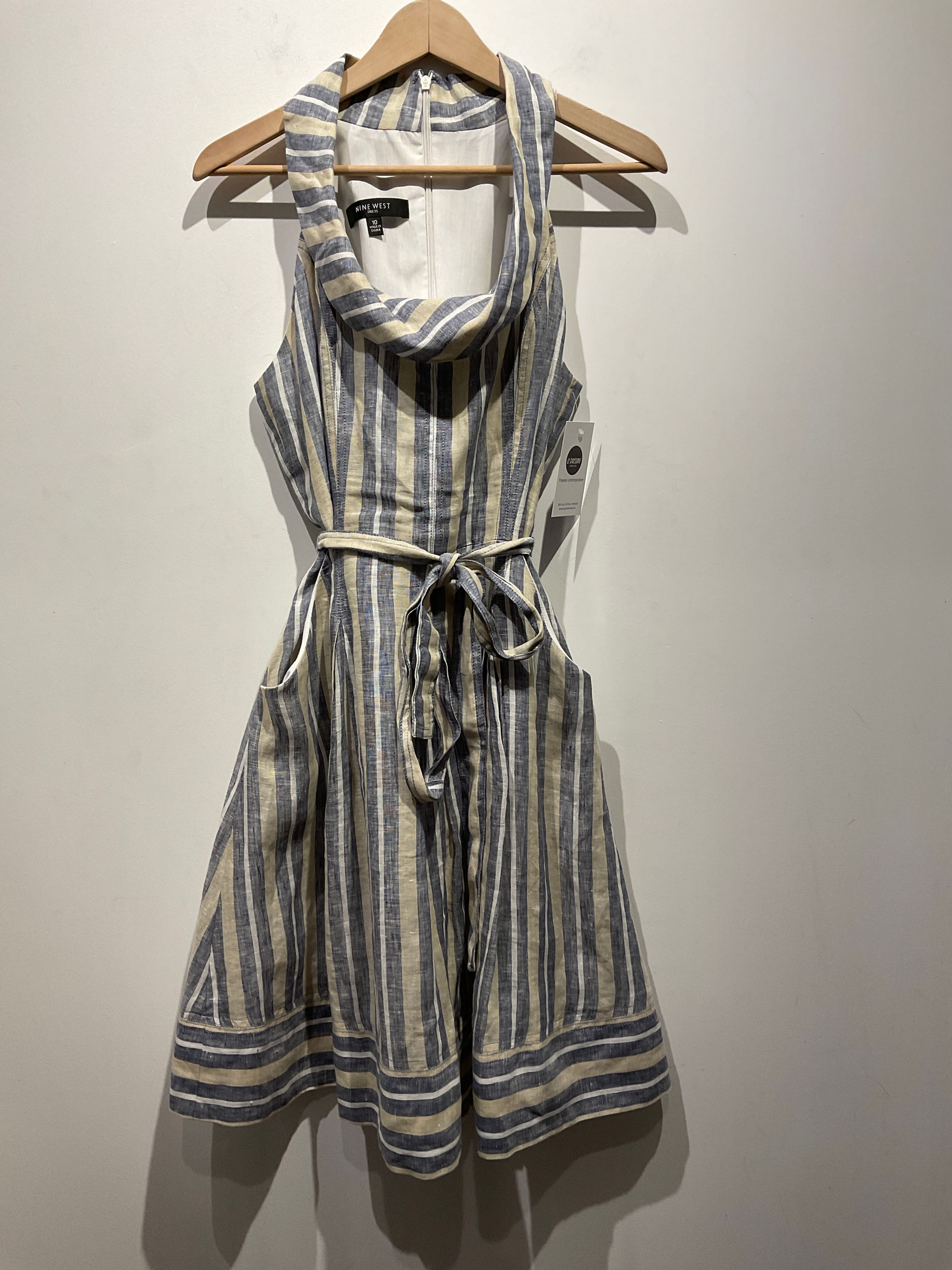 NINE WEST - Robe lin - 10