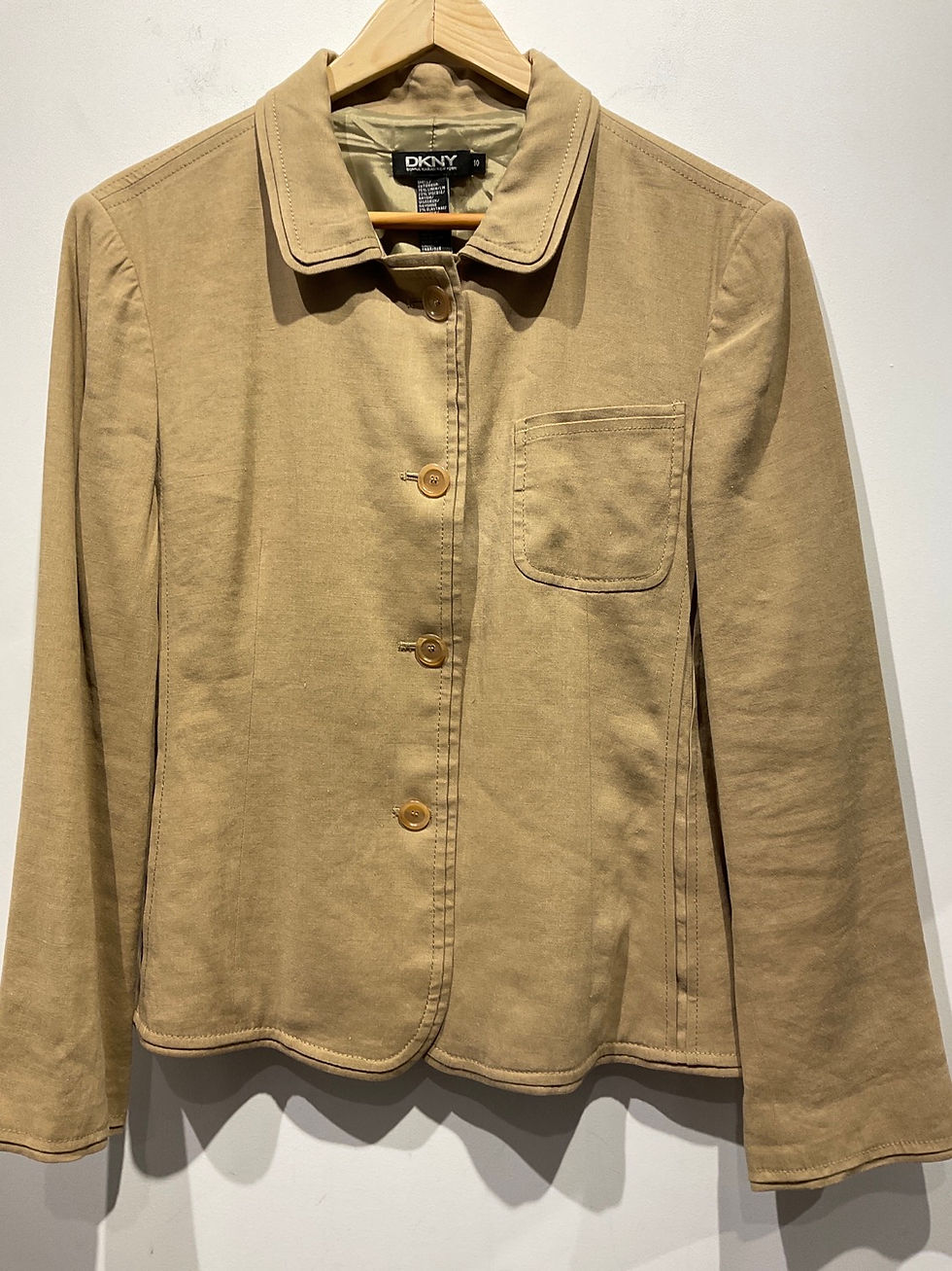 DKNY - Tailleur pantalon en  lin - 10