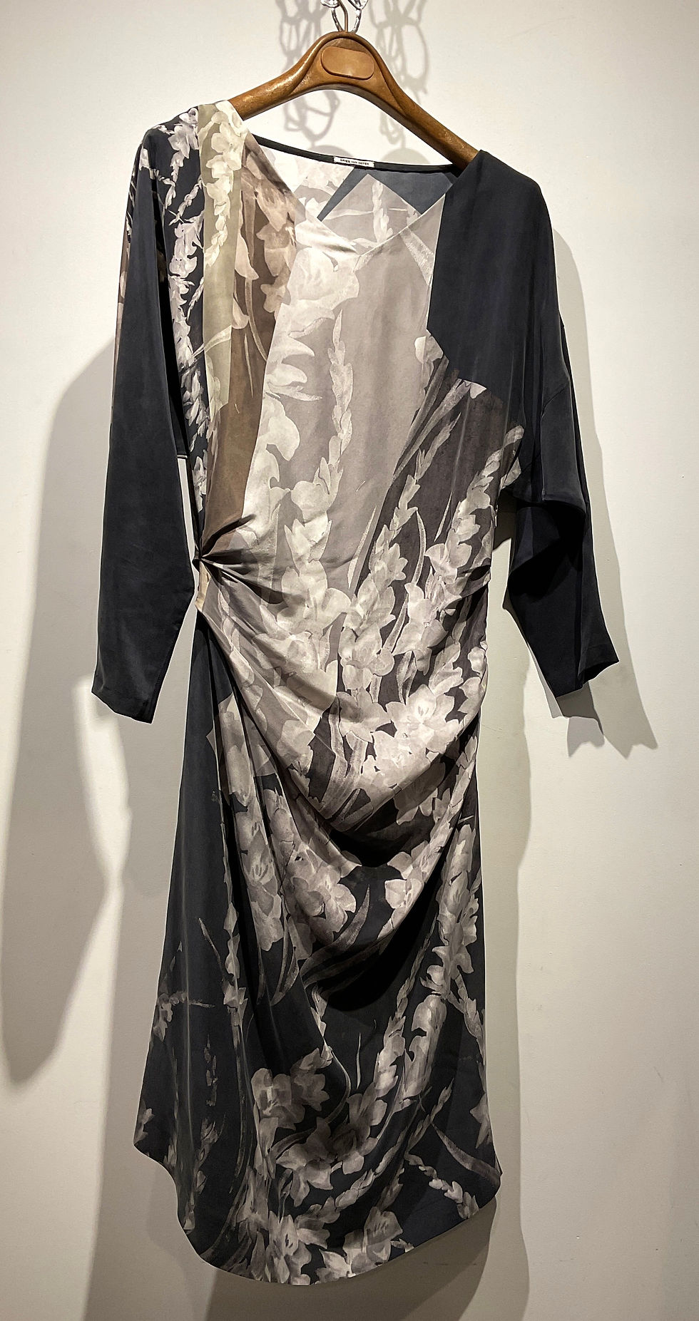 DRIES VAN NOTEN - Robe de soie - S