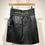 Miniature : ALEXANDER WANG - Mini jupe cuir PU - S