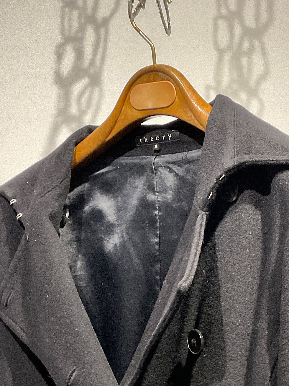 Miniature : THEORY - Manteau de laine et cachemire - M