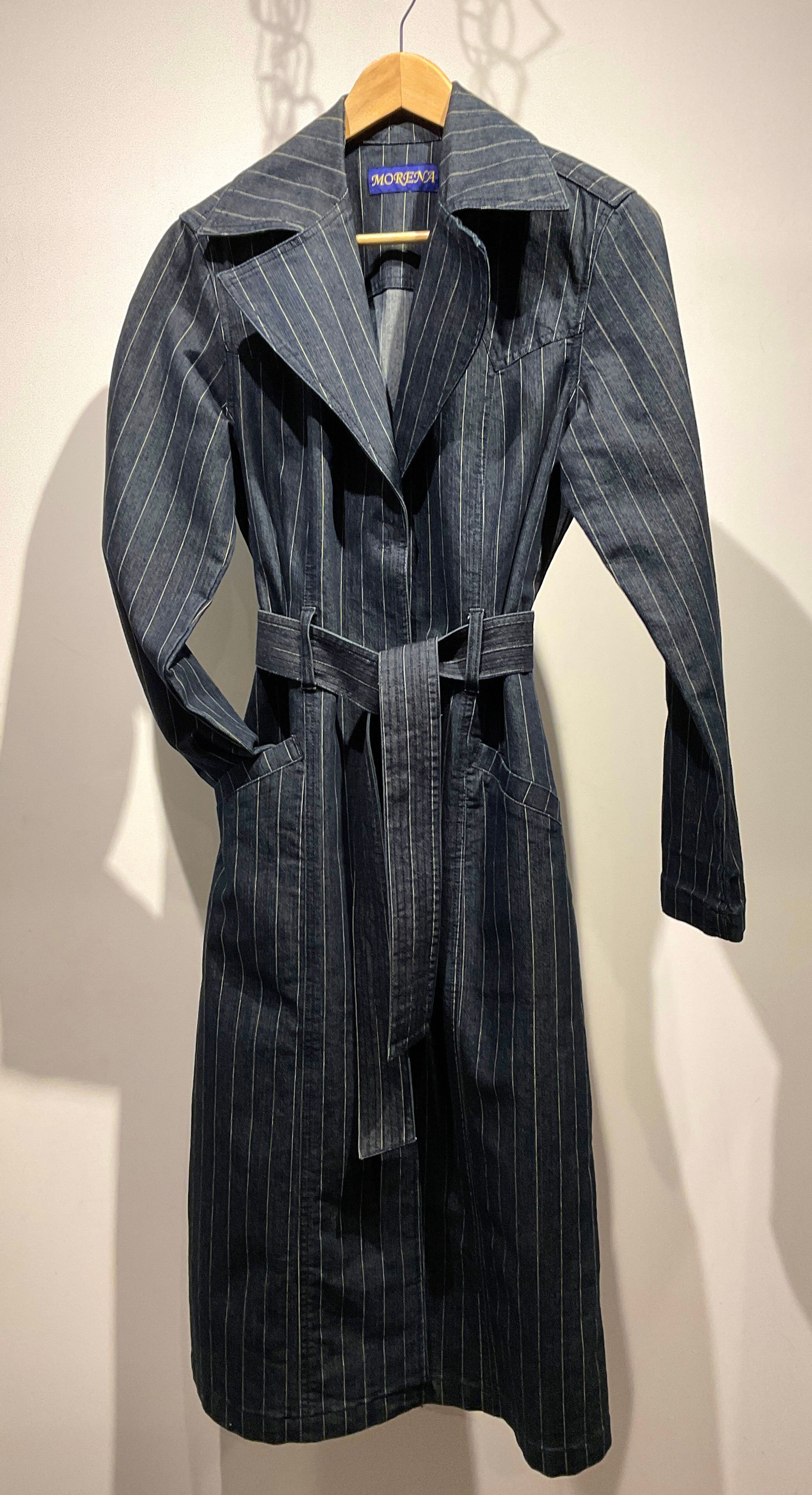 MORENA - Manteau long jeans - M