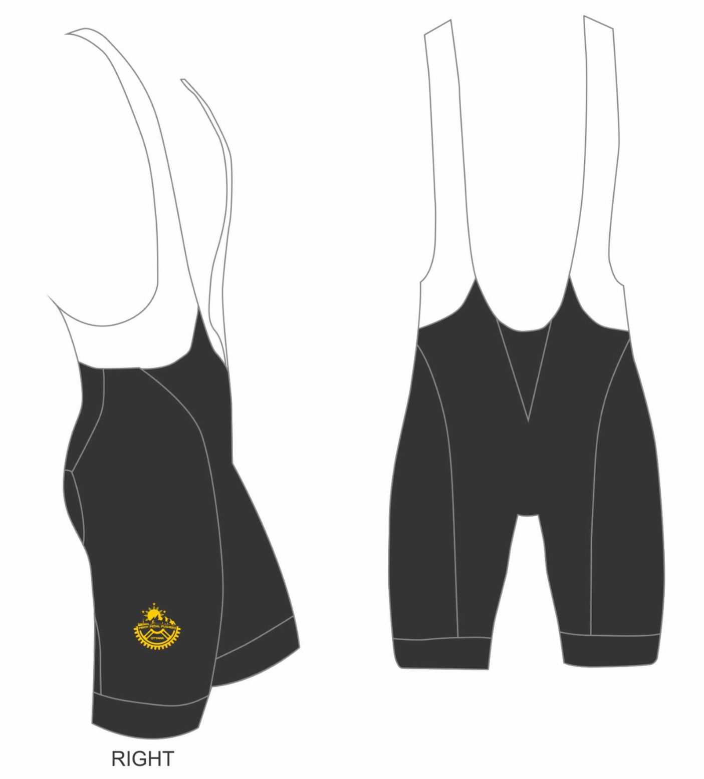 SPIDER MEN'S BIBSHORTS - PPP OTTAWA
