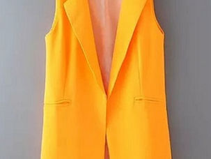 Удлиненный жилет