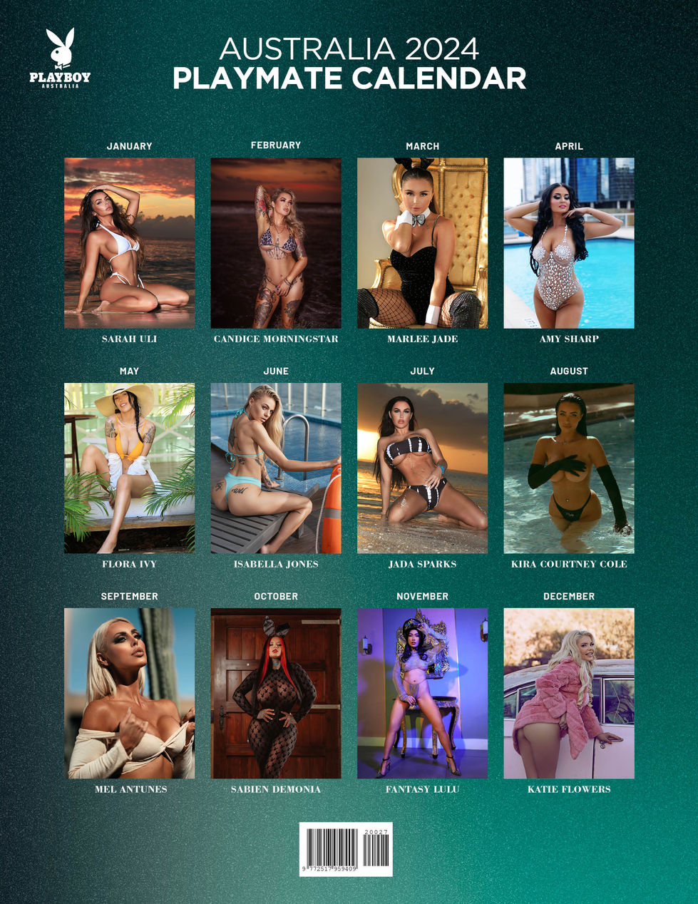 Playboy Miss February 2024 Calendar