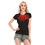 Thumbnail: Black and red Mesh Lightning shirt