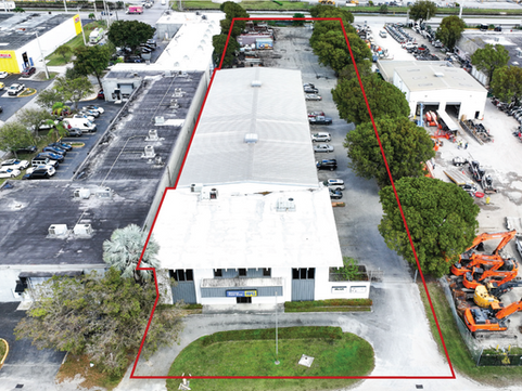 +/- 21,334SF Industrial Service Building on the Market for Sale in Doral