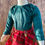 Thumbnail: 'Christmas Joy' Velvet Onesie / Skirt Set
