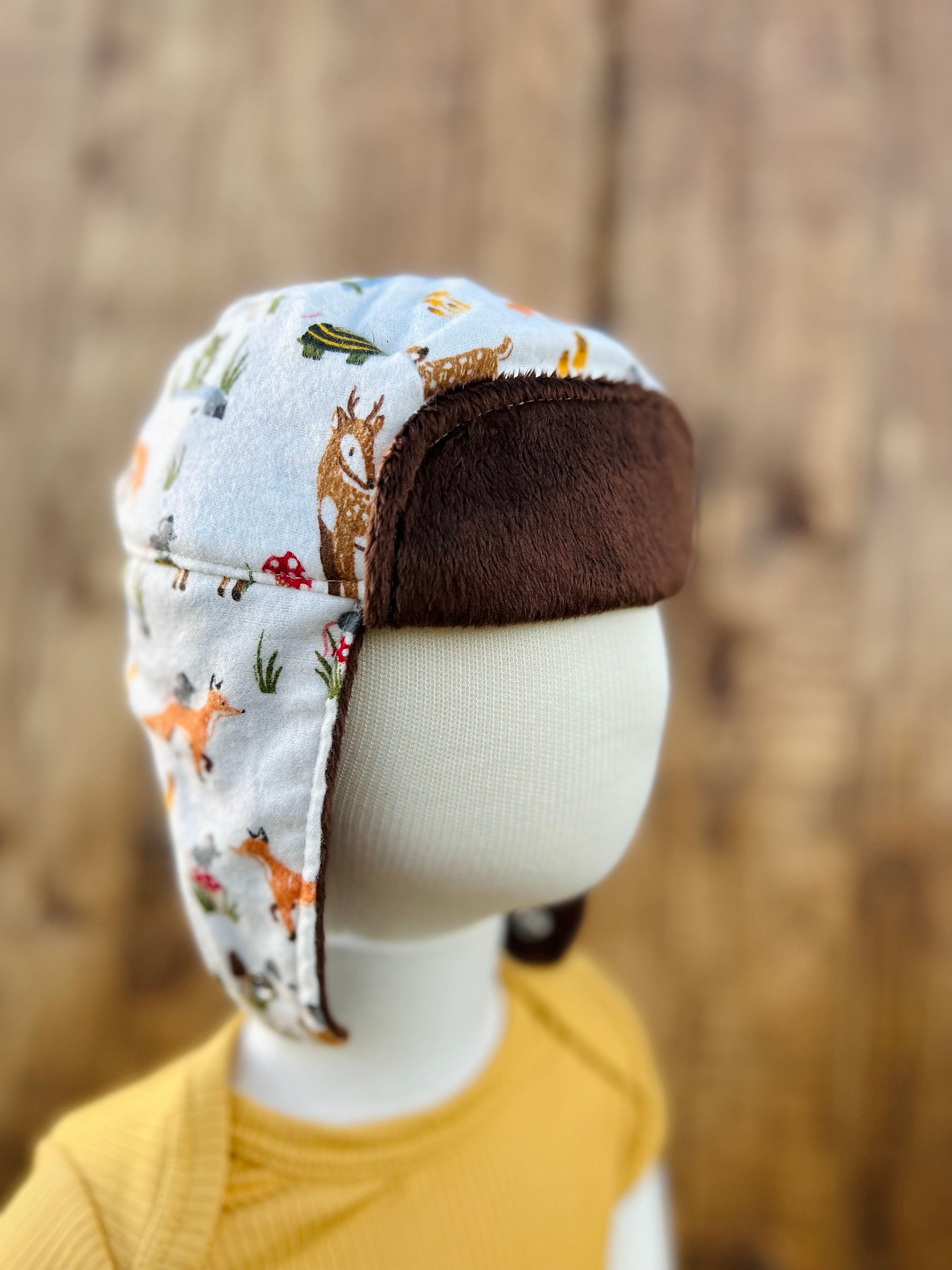 Woodland Creatures Trapper Hat