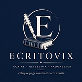 Logo des Éditions ECRITOVIX, maison d'édition affiliée à PROMODEV-Québec
