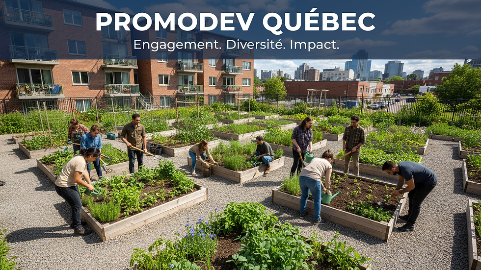 Les initiatives promodev québec : des projets innovants pour un avenir durable