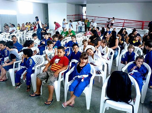 Hoje os alunos do judô do primeiro horár