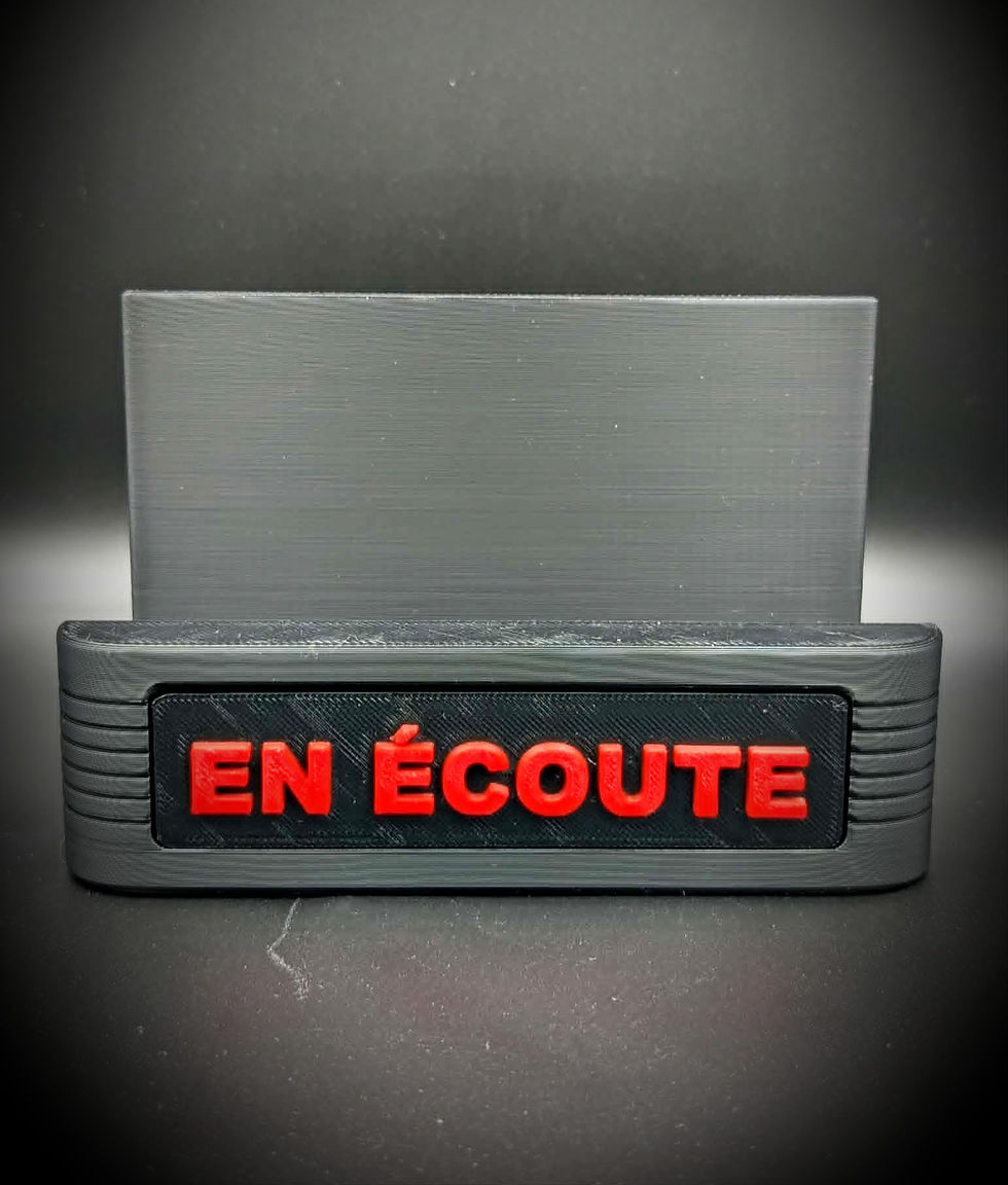 Miniature : Support à Disque Vinyle Autoportant - En Écoute