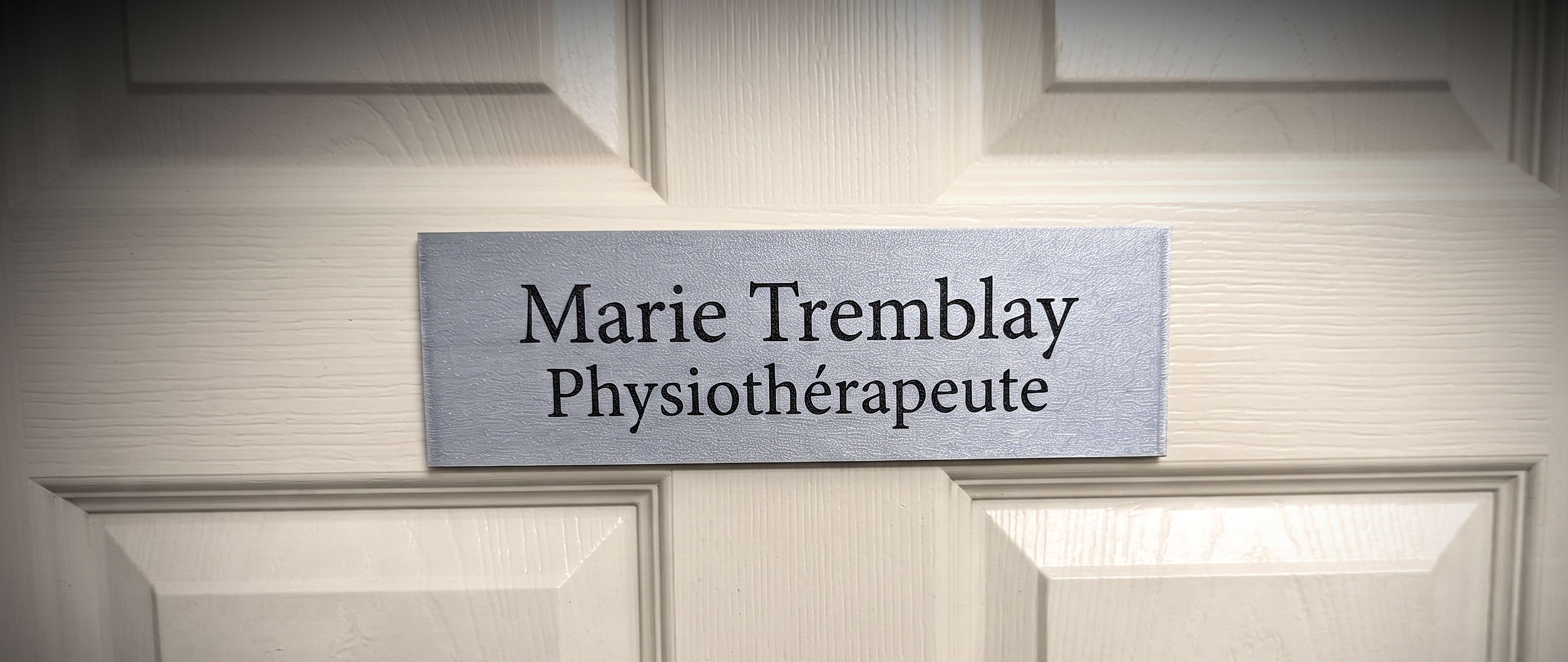 Plaque Nominative