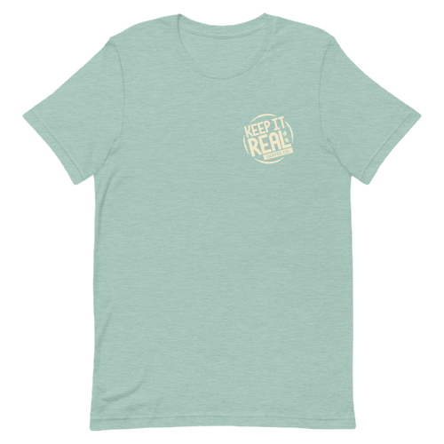 KEEP IT REAL - FUN AND DELICIOUS UNISEX T-SHIRT | Keep It Real Coffee