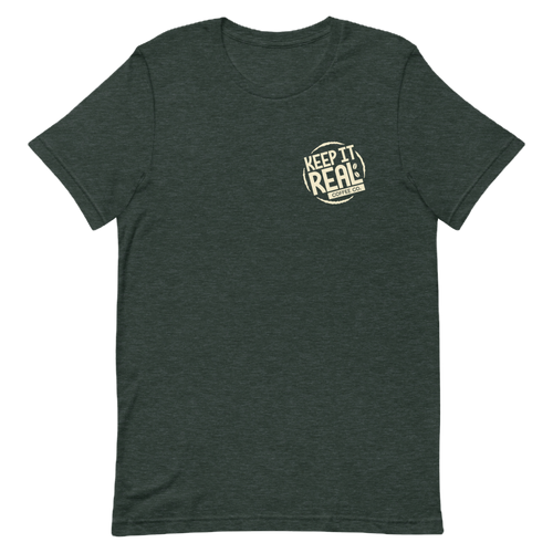 KEEP IT REAL - FUN AND DELICIOUS UNISEX T-SHIRT | Keep It Real Coffee