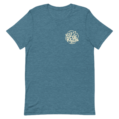 KEEP IT REAL - FUN AND DELICIOUS UNISEX T-SHIRT | Keep It Real Coffee