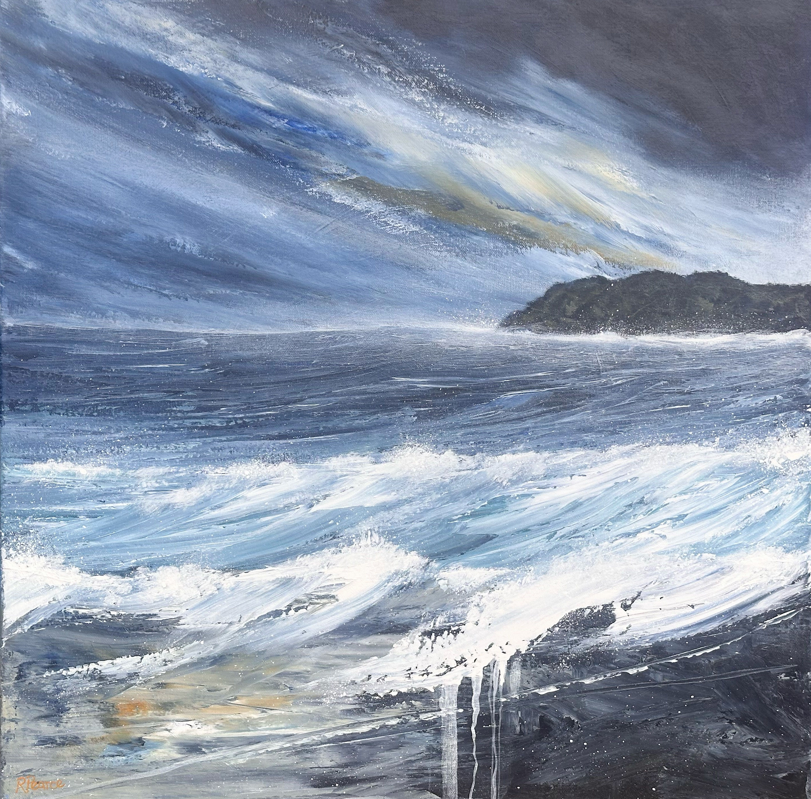 Hell bay Bryher 24x24ins