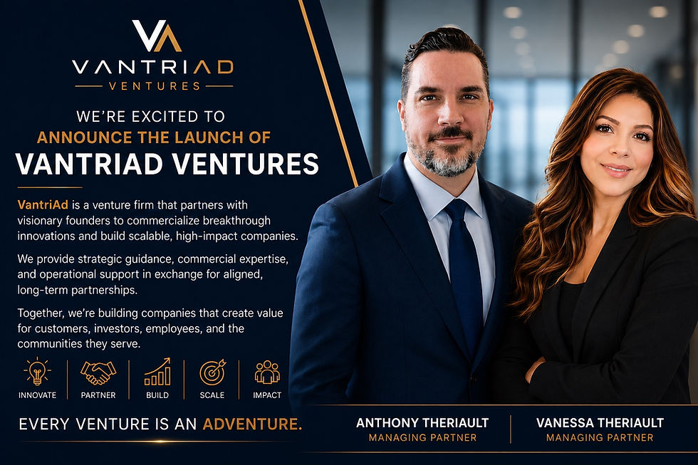 VCP Managing Partners Launch VantriAd Ventures to Accelerate the Growth of High-Potential Startups