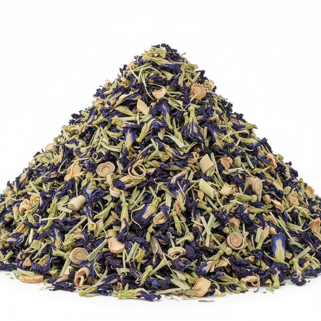 EN EL MAR DE TUS OJOS - Infusión de hierbas | Manzanilla, flor de mariposa azul