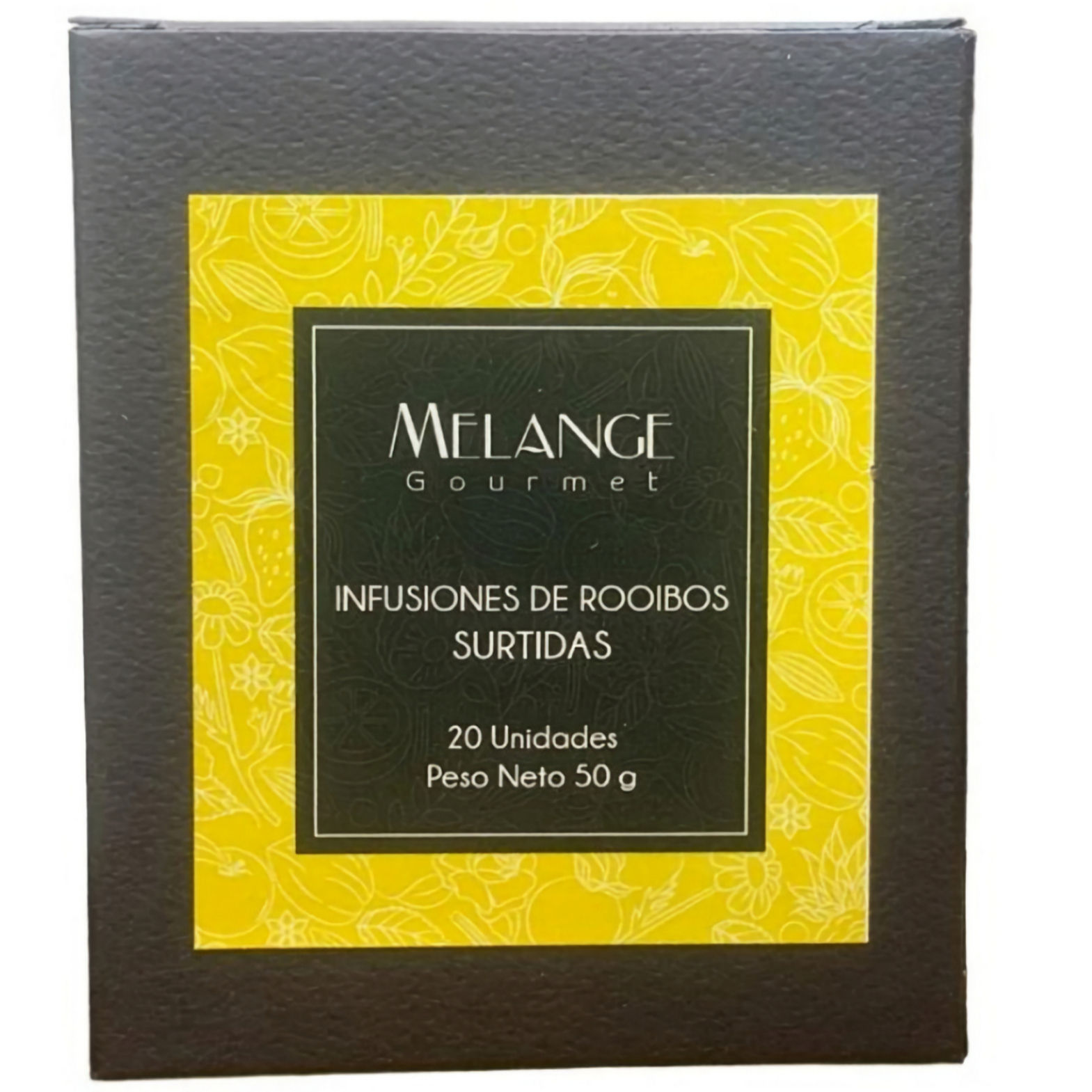 INFUSIONES DE ROOIBOS, Caja surtida por 20 bolsitas, 50g.