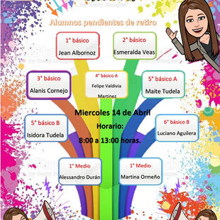 Retiro de textos escolares 2021- Estudiantes pendientes