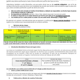 👩🏻🏫Inicio Año Escolar 2021