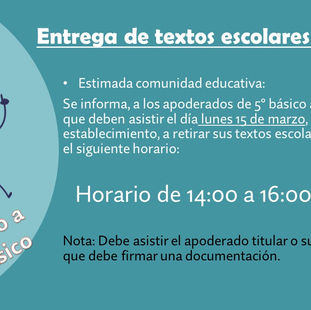 📚Entrega de Textos Escolares 2021: Para estudiantes de 5° Básico a 4° Medio