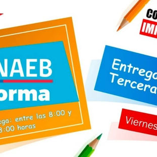 Entrega de tercera canasta JUNAEB