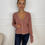 Miniature : Gilet Greta - Vieux rose 