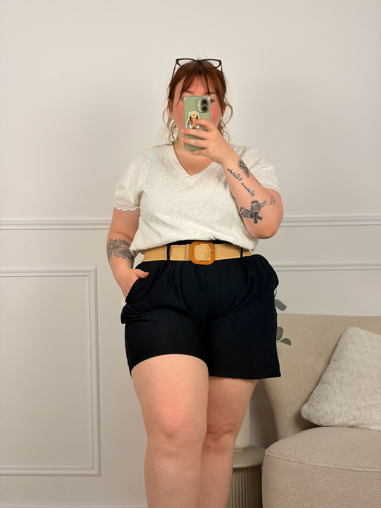 Short Albane - noir