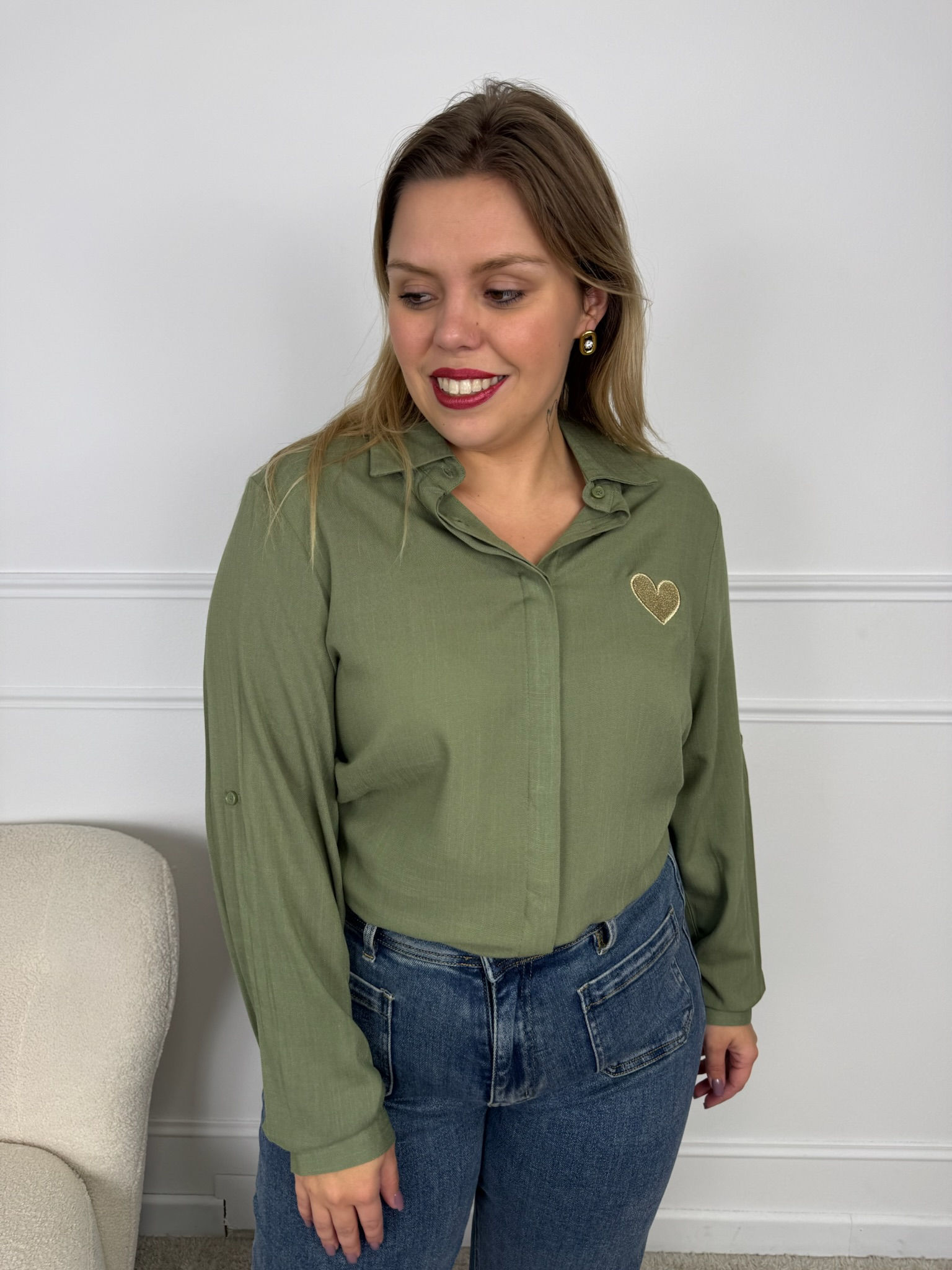 Chemise Ilyeska - vert