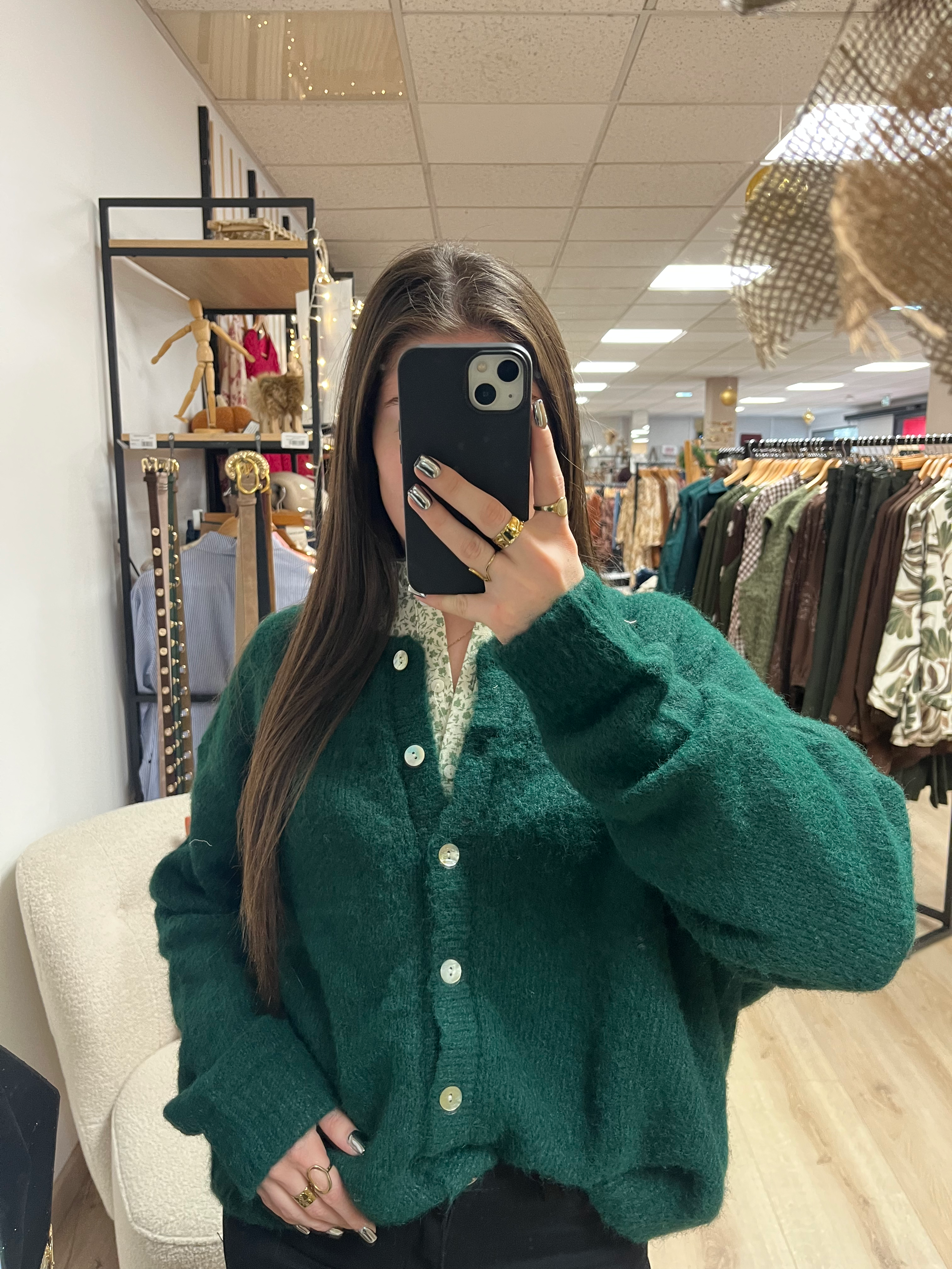 Gilet Paul - vert bouteille 