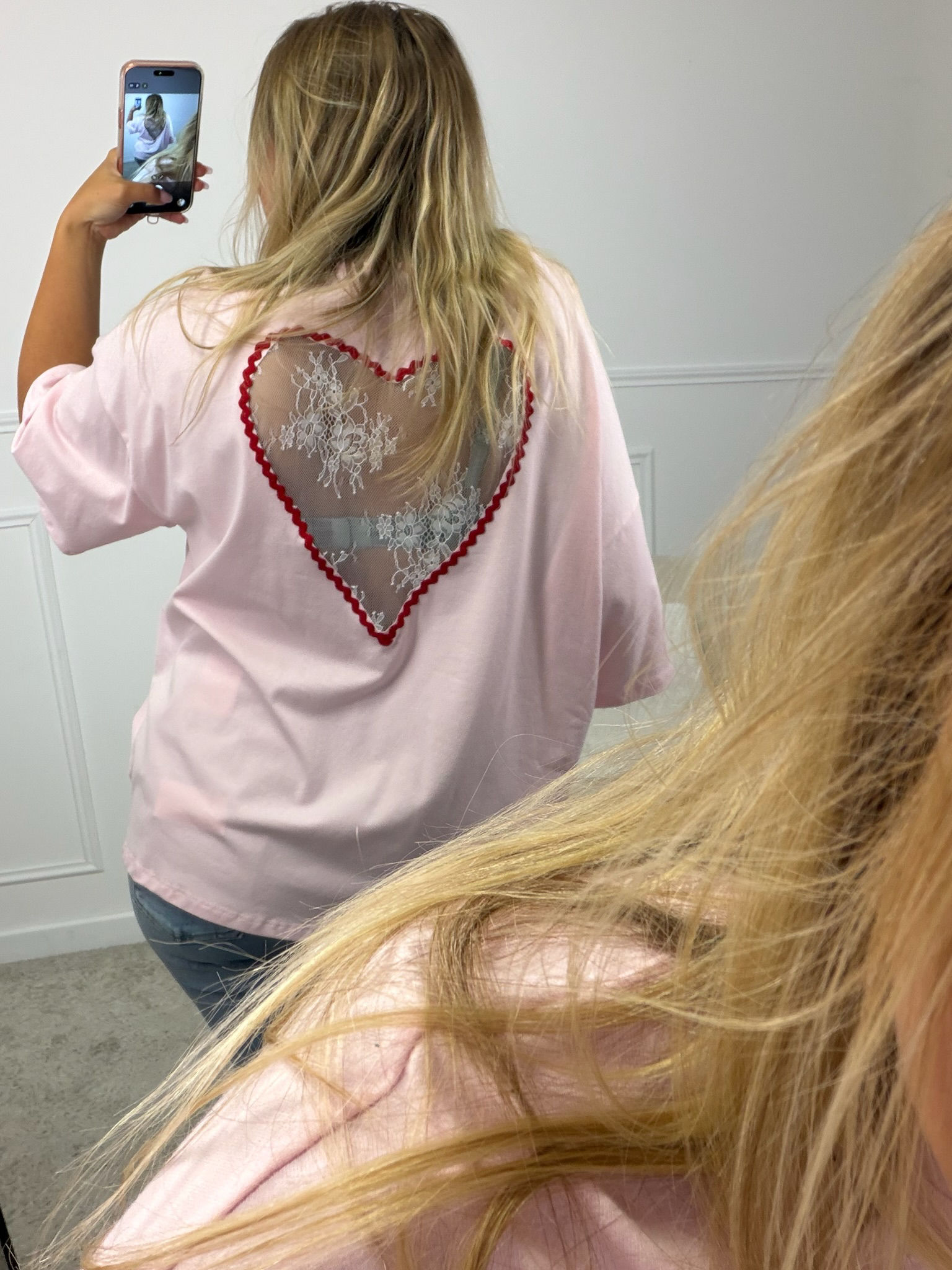 T-shirt Madianna - rose claire