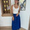 Miniature : Jupe Tania - bleu électrique 