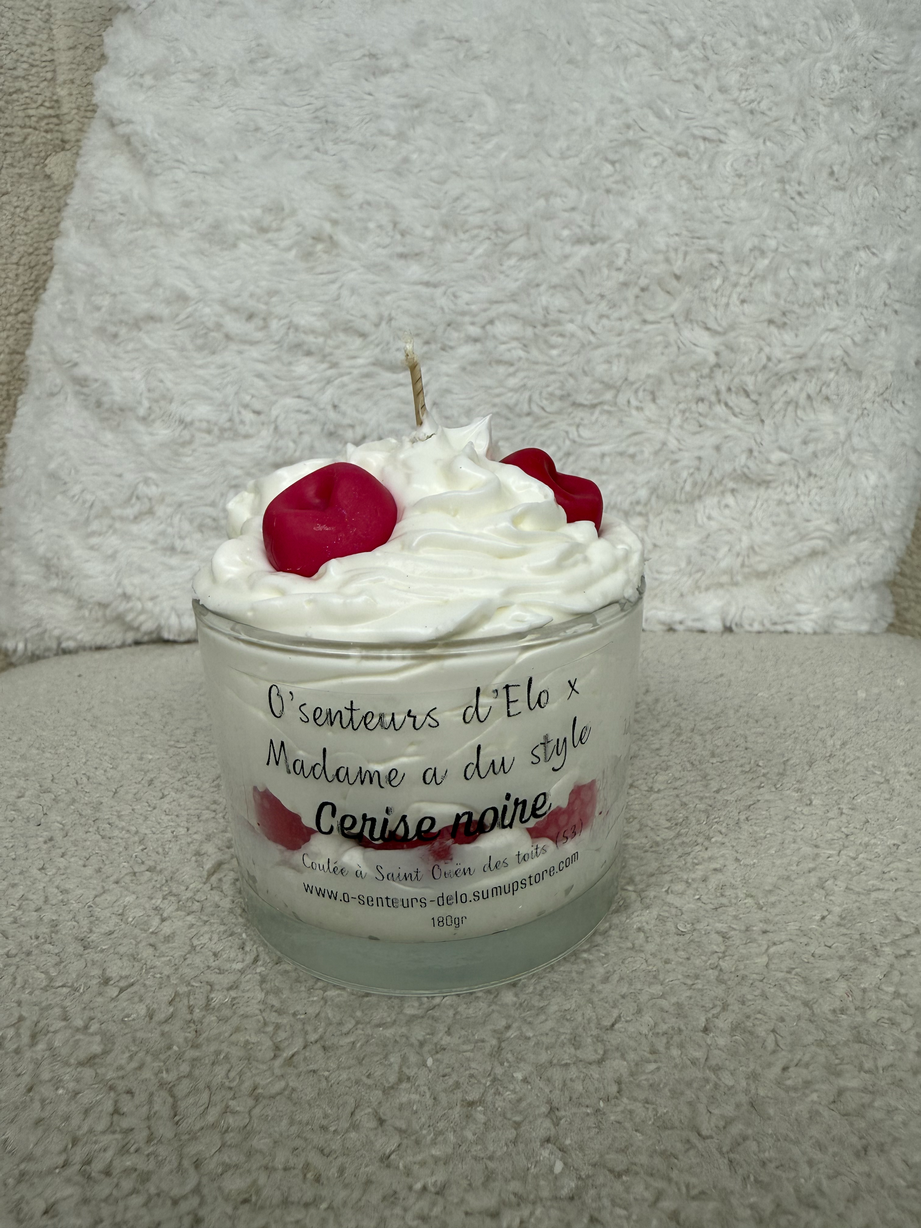 Bougie Cerise noire 