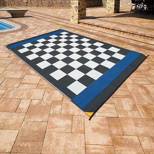 Checkered Indoor/Outdoor Racing Mat RaceChex