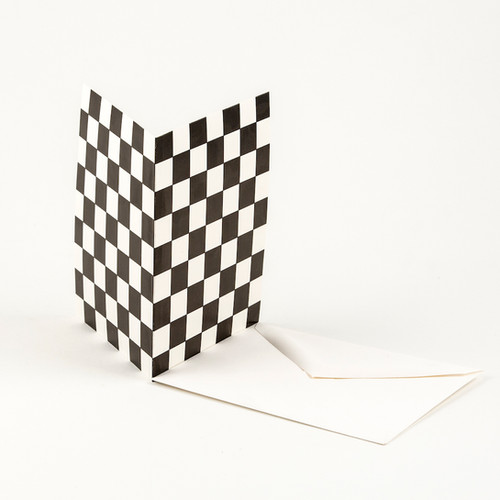Basic Card Checkered Pattern Checkered Everything Card (4) | RaceChex