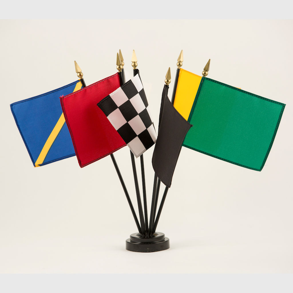 Auto Racing 7 Flag Set