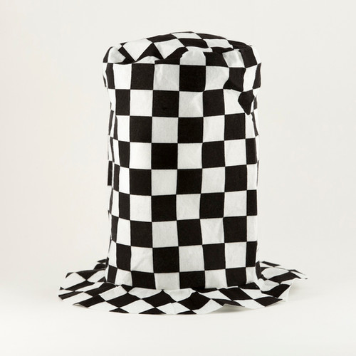 Checkered Stove Top Hat RaceChex