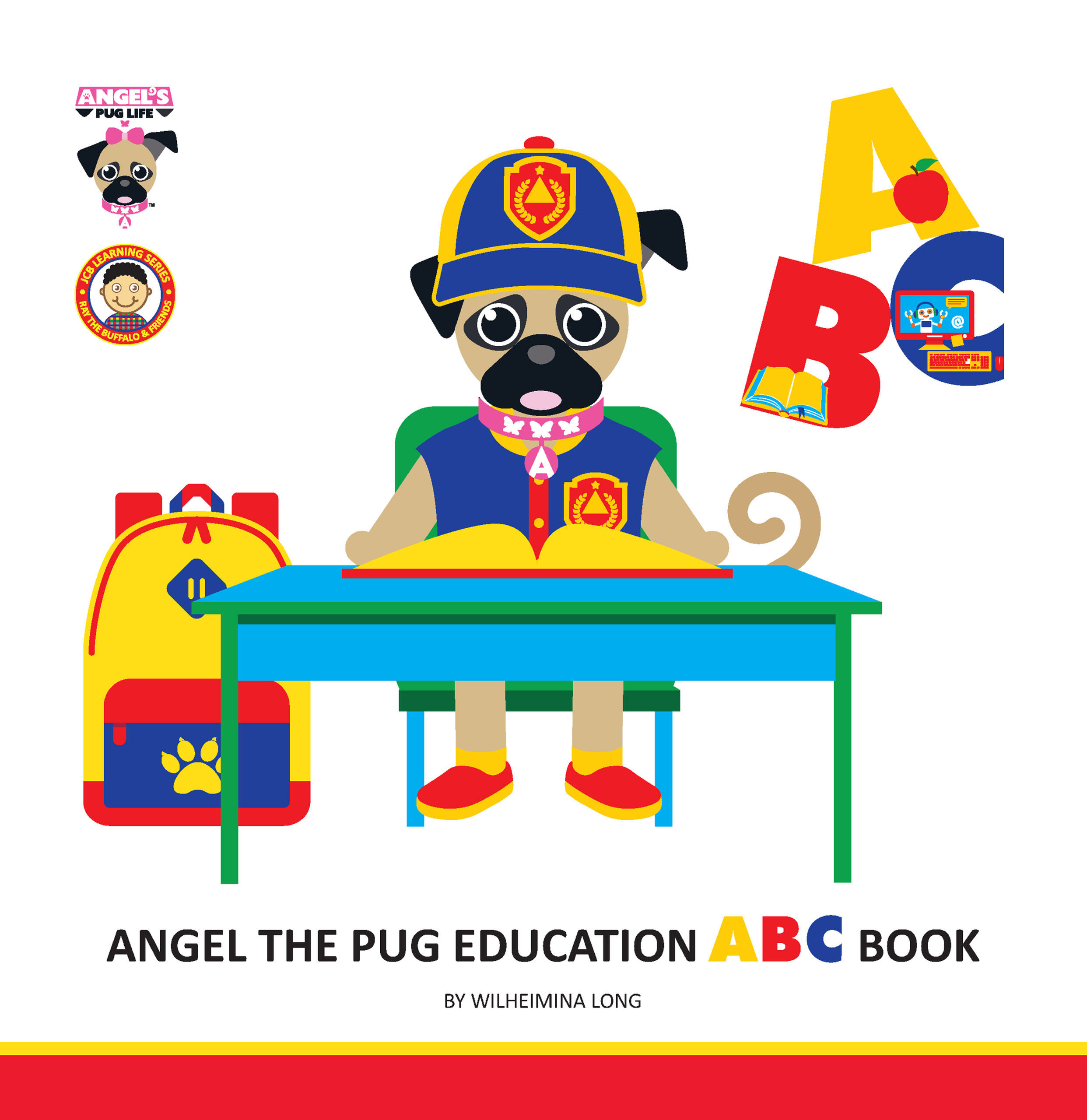 Angel the Pug "Education" ABC book