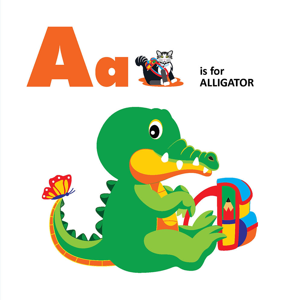 Thumbnail: Jazper the Cat ABC book