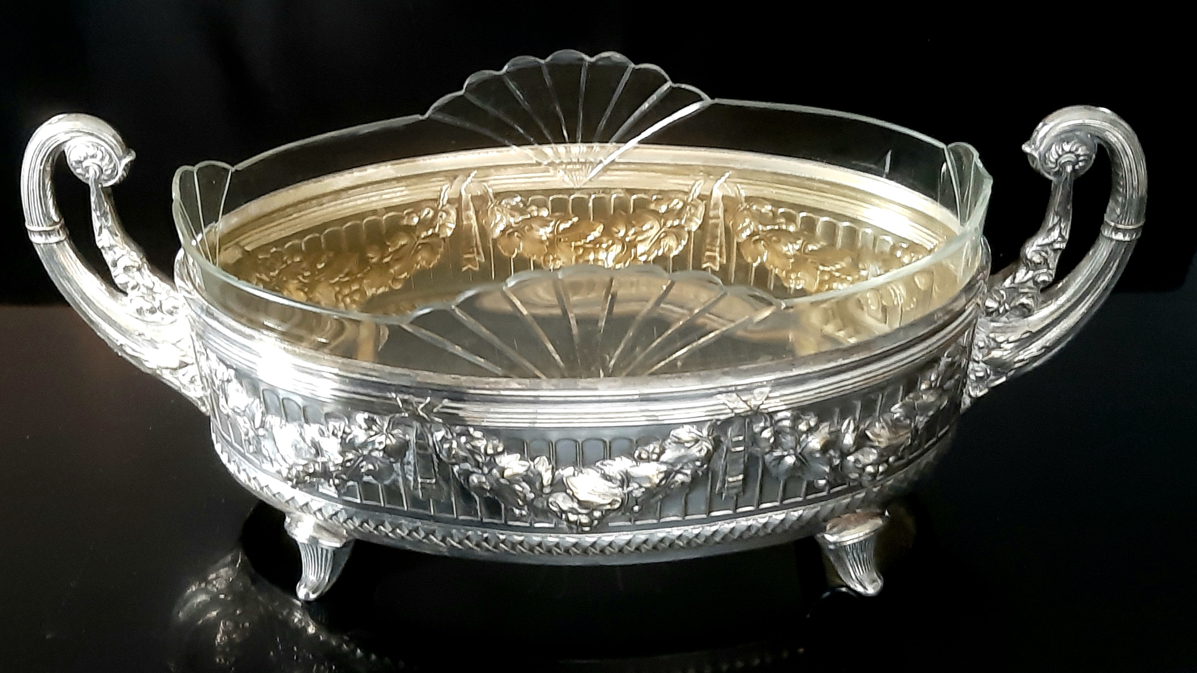 Früchteschale Jugendstil