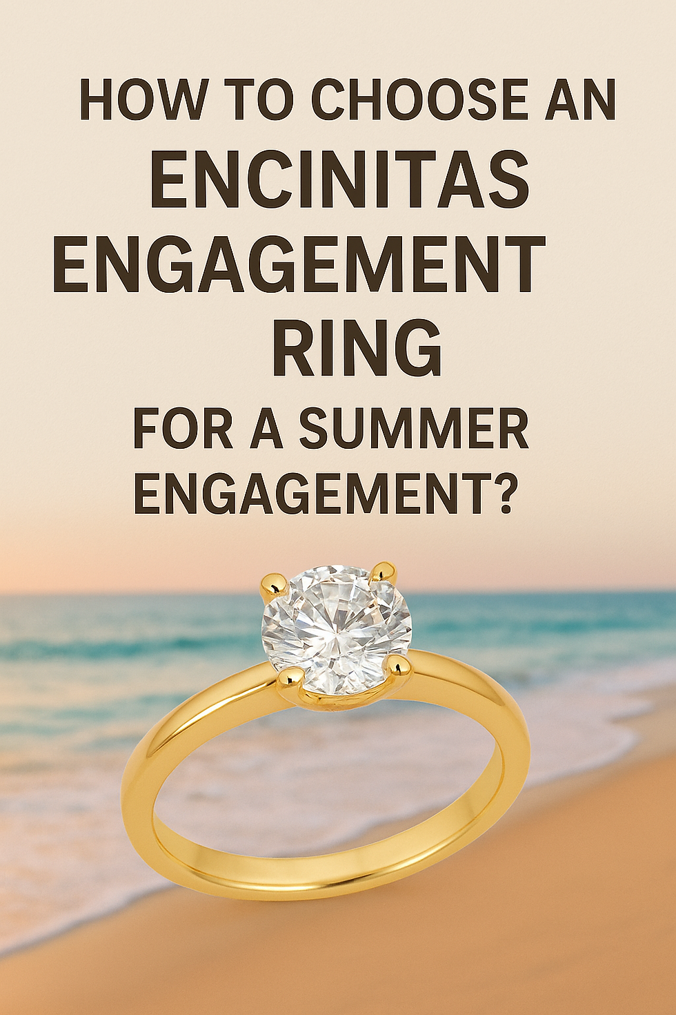 How to Choose an Encinitas Engagement Ring for a Summer Engagement?