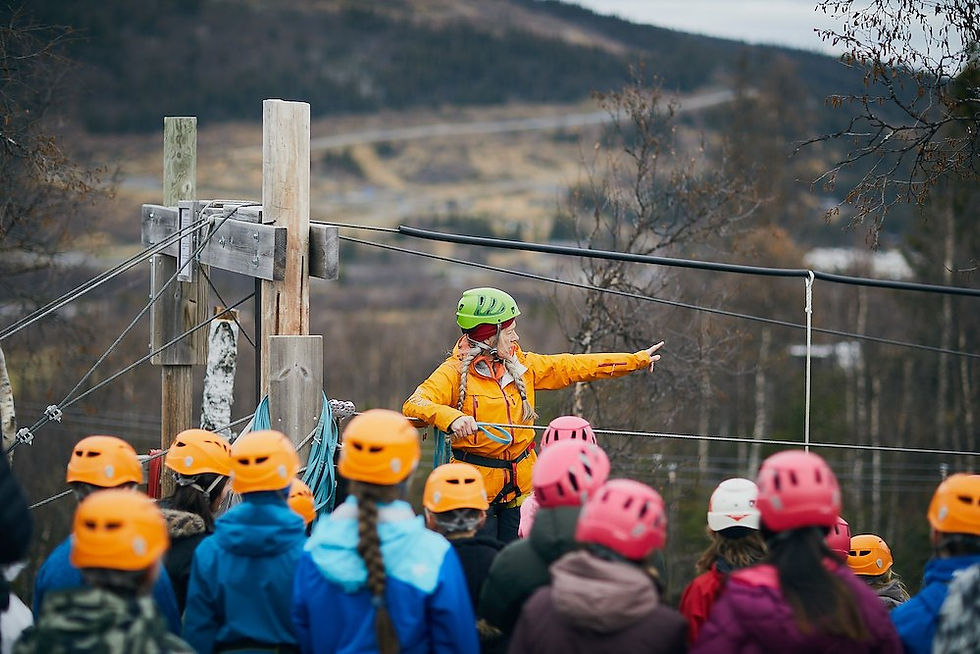 Lærlingsamling på Brennabu
