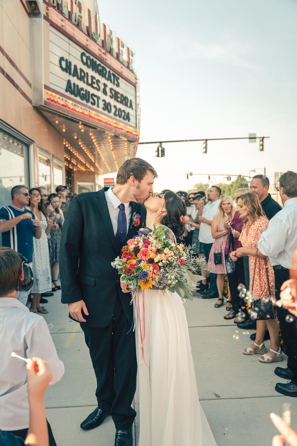 Toledo Couple at Maumee indoor theater 
