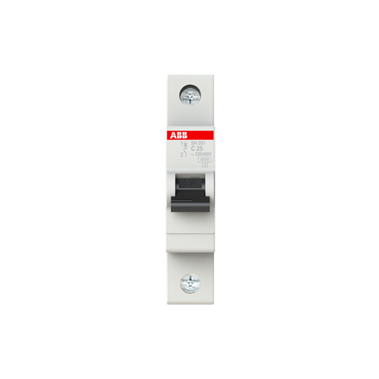 INTERRUPTOR TERMOMAGN?TICO SH201-C25 1POLO 25AMP 3KVA