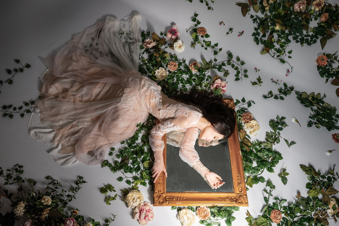 photographie féerique en studio