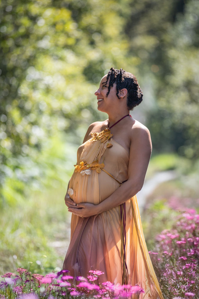 séance photo grossesse féerique